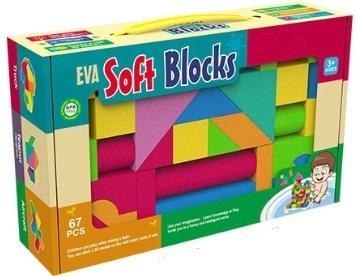 Klocki piankowe 124szt Klocki piankowe 124szt