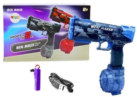 Pistolet na wodę elektryczny niebieski Pistolet na wodę elektryczny niebieski
