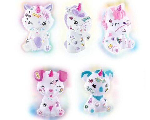 Świecące dekorożce DIY Unicorn rainbow mix Świecące dekorożce DIY Unicorn rainbow mix