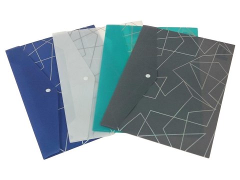 Teczka A4 plastikowa zapinana nitem (12szt) Teczka A4 plastikowa zapinana nitem (12szt)