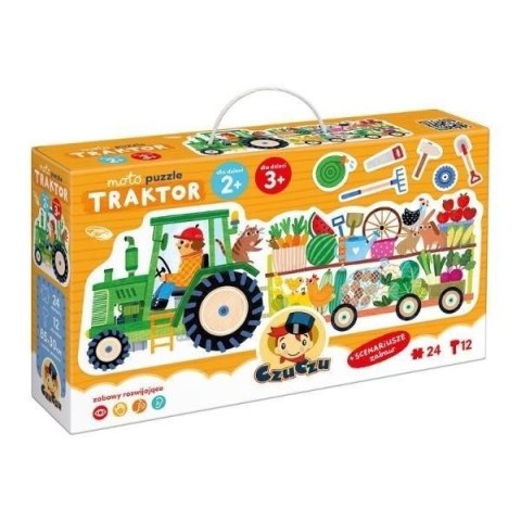 CzuCzu Moto puzzle Traktor 2+ CzuCzu Moto puzzle Traktor 2+