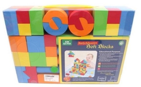 Klocki piankowe 104szt Klocki piankowe 104szt
