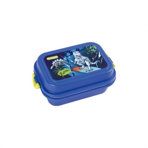 Lunch box plastikowy z przegródką Dino Lunch box plastikowy z przegródką Dino