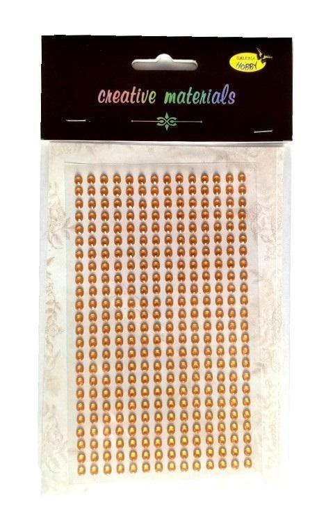 Stiker z kryształkami 4mm 336szt złoty Stiker z kryształkami 4mm 336szt złoty