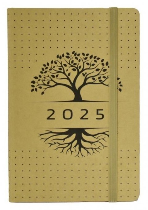 Terminarz 2025 dzienny B6 Bioeco z gumką MIX Terminarz 2025 dzienny B6 Bioeco z gumką MIX