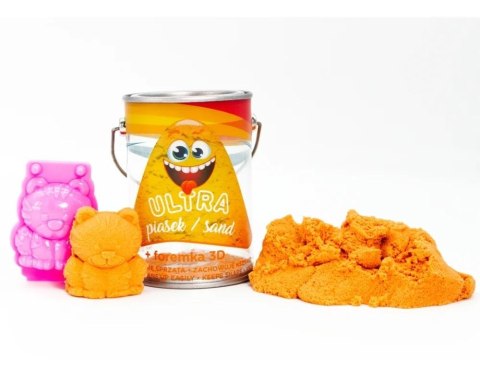 Ultra Piasek 150g pomarańczowy + foremka Tygrysek Ultra Piasek 150g pomarańczowy + foremka Tygrysek