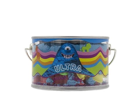 Ultra Piasek 200g niebieski + 5 foremek Zamek Ultra Piasek 200g niebieski + 5 foremek Zamek