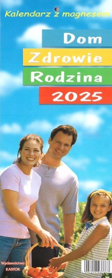 Kalendarz 2025 tygodniowy z magnesem Dom... Kalendarz 2025 tygodniowy z magnesem Dom...