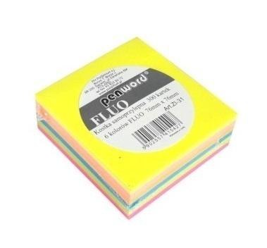 Kostka samoprzylepna fluo 76x76mm 300K Kostka samoprzylepna fluo 76x76mm 300K
