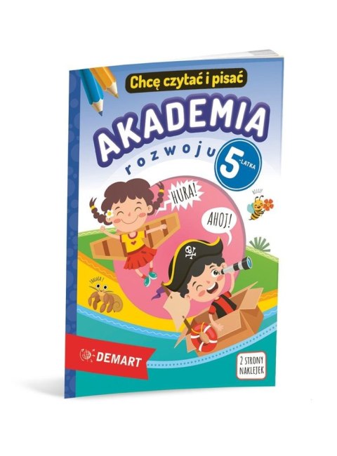 Akademia rozwoju 5-latka. Chcę czytać i pisać Akademia rozwoju 5-latka. Chcę czytać i pisać