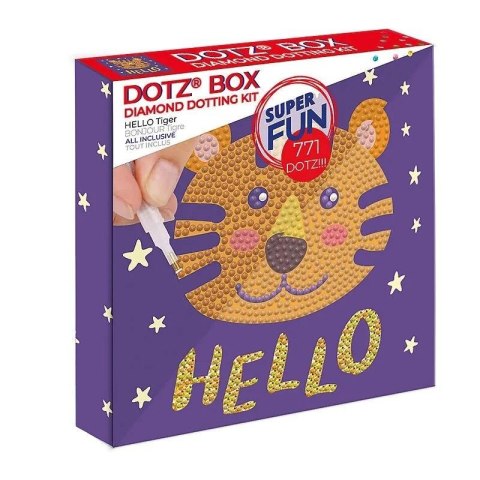 Diamond Dotz Box - Hello Tiger Diamond Dotz Box - Hello Tiger