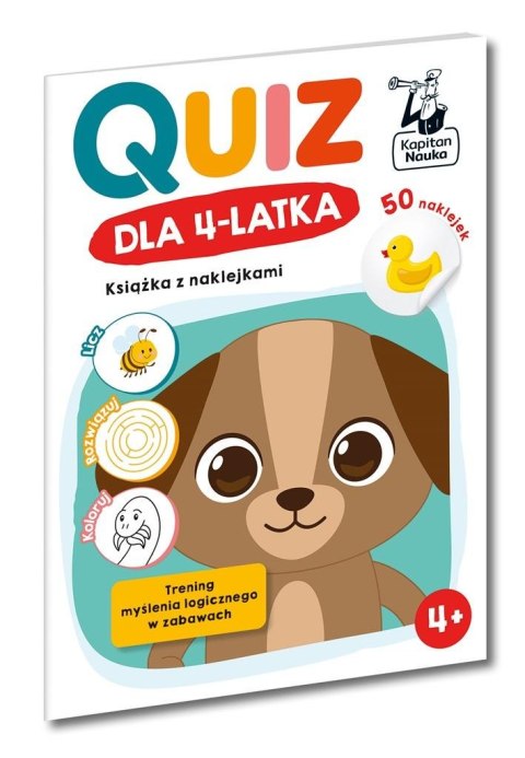 Kapitan Nauka. Quiz dla 4-latka Kapitan Nauka. Quiz dla 4-latka