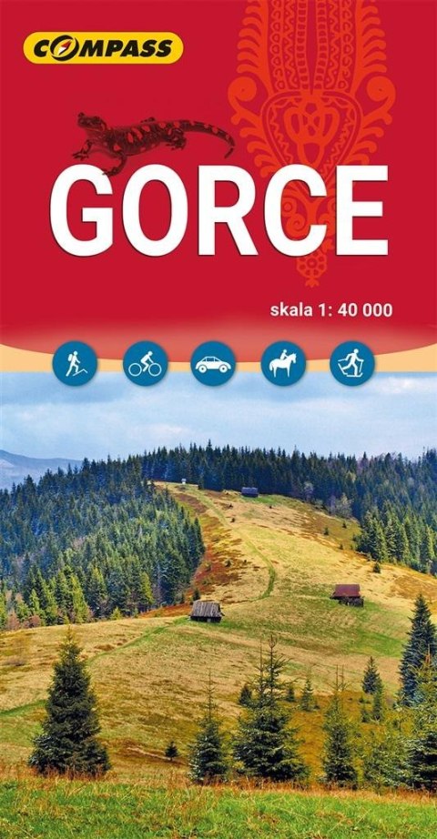 Mapa - Gorce 1:40 000 Mapa - Gorce 1:40 000