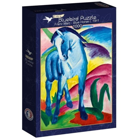 Puzzle 1000 Niebieski koń I , Franz Marc 1911 Puzzle 1000 Niebieski koń I , Franz Marc 1911