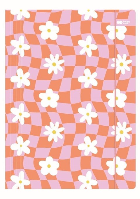 Teczka z gumką A4 Bloom pastel HAPPY COLOR Teczka z gumką A4 Bloom pastel HAPPY COLOR