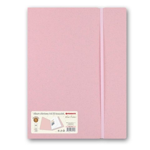 Album ofertowy A4 30 koszulek różowy PENMATE Album ofertowy A4 30 koszulek różowy PENMATE
