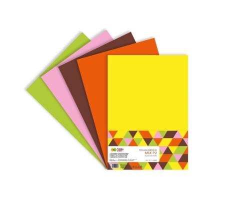 Arkusze piankowe A3 5szt mix P2 HAPPY COLOR Arkusze piankowe A3 5szt mix P2 HAPPY COLOR