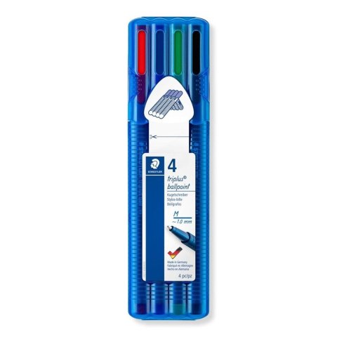 Długopis triplus ball M 4 kolory STAEDTLER Długopis triplus ball M 4 kolory STAEDTLER