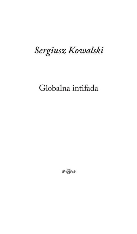 Globalna intifada Globalna intifada