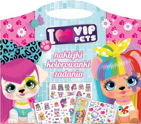 I love my VIP Pets. Naklejki, kolorowanki, zadania I love my VIP Pets. Naklejki, kolorowanki, zadania