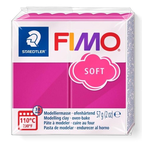 Masa termoutwardzalna Fimo 57g amarantowy Masa termoutwardzalna Fimo 57g amarantowy