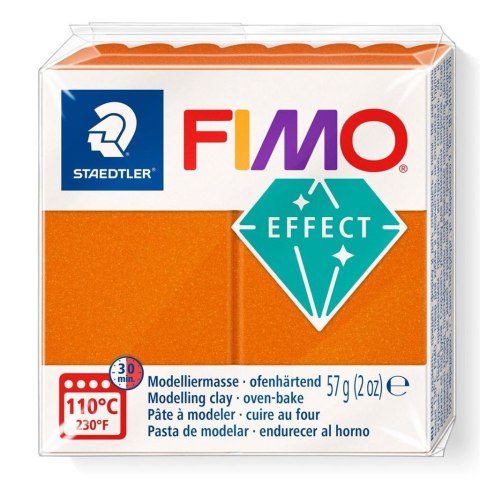 Masa termoutwardzalna Fimo 57g pomarańcz metal Masa termoutwardzalna Fimo 57g pomarańcz metal