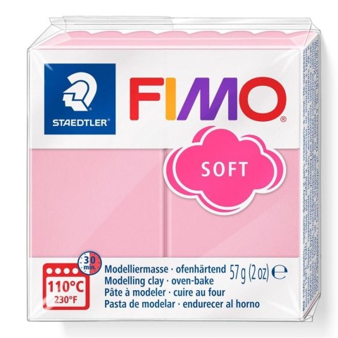 Masa termoutwardzalna Fimo 57g różowa truskawka Masa termoutwardzalna Fimo 57g różowa truskawka