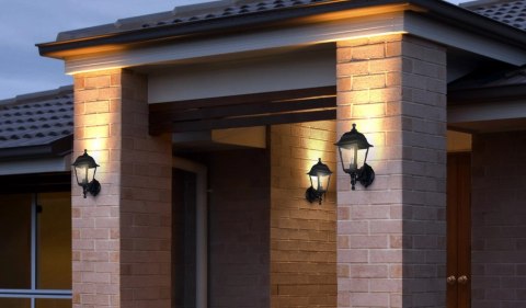 LAMPA ELEWACYJNA ZEWNĘTRZNA KINKIET OGRODOWY LED