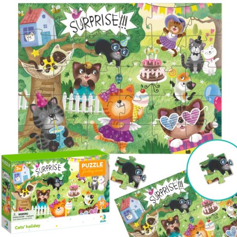 Puzzle Kocie Wakacje, 30 el. 300417 Puzzle Kocie Wakacje, 30 el. 300417