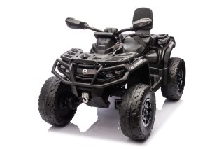 Quad na akumulator Can Am Outlander ATV Czarny 24V 4x200W 2 osobowy