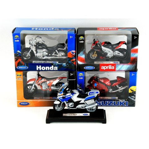 WELLY MOTORY -modele w skali 1.18-mix WELLY MOTORY -modele w skali 1.18-mix