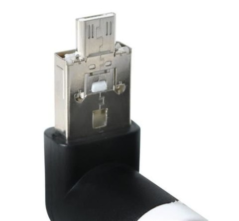 Wentylator micro USB czarny Wentylator micro USB czarny