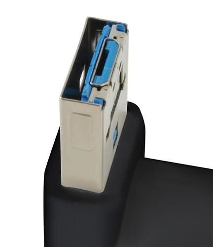 Wentylator micro USB czarny Wentylator micro USB czarny