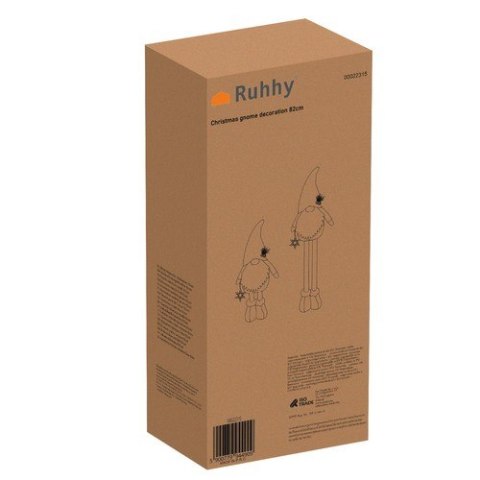 Skrzat świąteczny- teleskopowy 82cm Ruhhy 22315