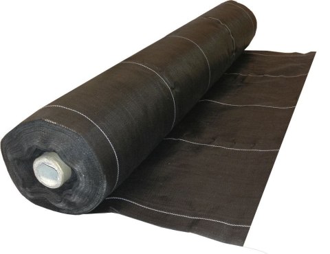 Agrotkanina Ściółkarska na Chwasty UV P-100 0,8x100m Czarna Agrotkanina Ściółkarska na Chwasty UV P-100 0,8x100m Czarna