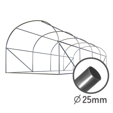 Tunel ogrodowy 2 x 4,5 m (9m2) Plonos Tunel ogrodowy 2 x 4,5 m (9m2) Plonos