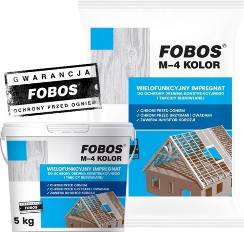 Fobos M-4 Impregnat do Drewna Konstrukcyjnego 25kg Fobos M-4 Impregnat do Drewna Konstrukcyjnego 25kg