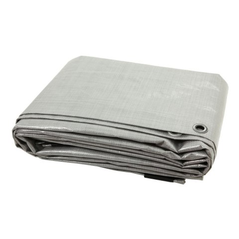 Plandeka Okryciowa 6x10 Srebrna GRUBA 160g/m2