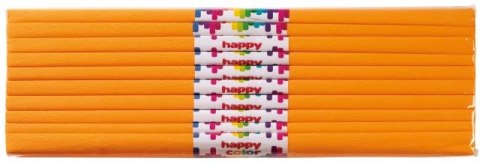 Bibuła marszczona HAPPY COLOR - nr.4 pomarańczowy (10szt) Bibuła marszczona HAPPY COLOR - nr.4 pomarańczowy (10szt)