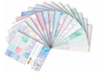 Blok z motywami HAPPY COLOR Pastel 80g A4 15k. 30 motywów