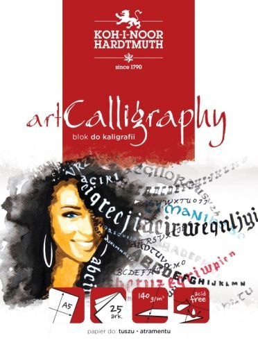 Blok do kaligrafii KOH-I-NOOR artCalligraphy A4 25k. 140g Blok do kaligrafii KOH-I-NOOR artCalligraphy A4 25k. 140g