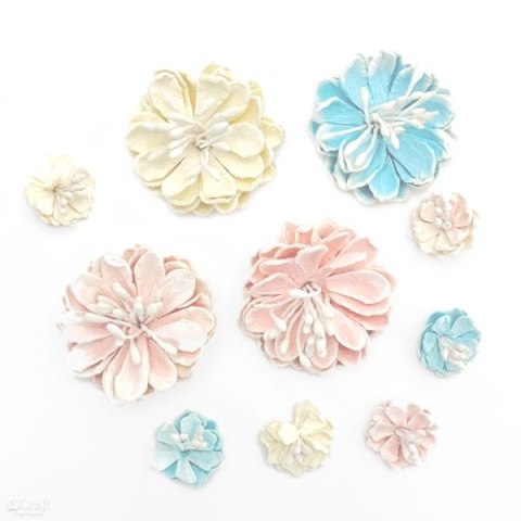 KAMELIE PAPIEROWE, 10 SZT., PASTEL KAMELIE PAPIEROWE, 10 SZT., PASTEL