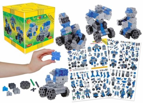 Morphun 7 Robotów 80 el. - Klocki konstrukcyjne Morphun 7 Robotów 80 el. - Klocki konstrukcyjne