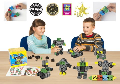 Morphun 7 Robotów 80 el. - Klocki konstrukcyjne Morphun 7 Robotów 80 el. - Klocki konstrukcyjne