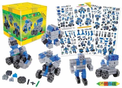 Morphun 7 Robotów 80 el. - Klocki konstrukcyjne Morphun 7 Robotów 80 el. - Klocki konstrukcyjne