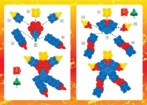 Morphun 8 Modeli 20 el. - Klocki konstrukcyjne Morphun 8 Modeli 20 el. - Klocki konstrukcyjne