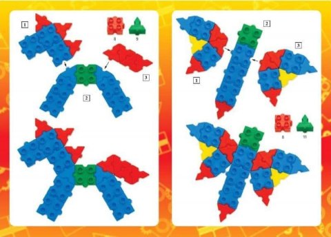 Morphun 8 Modeli 20 el. - Klocki konstrukcyjne Morphun 8 Modeli 20 el. - Klocki konstrukcyjne
