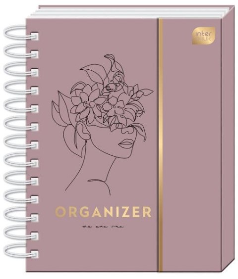 Organizer INTERDRUK B6 105k. zamykany na magnes - Woman Organizer INTERDRUK B6 105k. zamykany na magnes - Woman