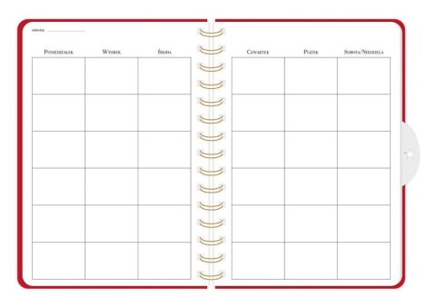 Organizer na spirali BUJO PT A5 240 Garden Organizer na spirali BUJO PT A5 240 Garden