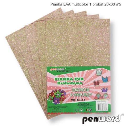 PIANKA EVA MULTICOLOR .1 BROKAT 20X30 a5 PIANKA EVA MULTICOLOR .1 BROKAT 20X30 a5
